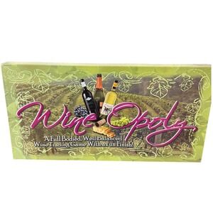 Vintage Monopoly Wineopoly A Full Bodied Wine Trading Board Game Sealed